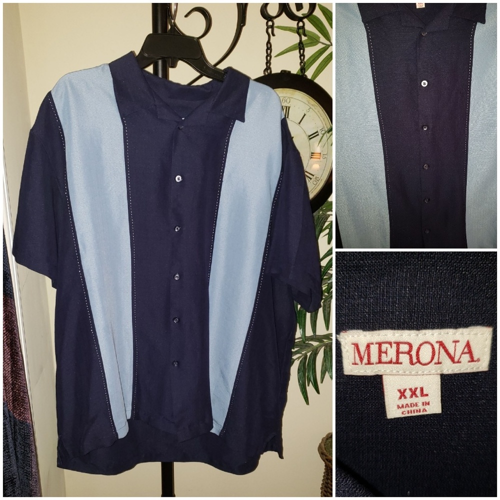 Men's casual button down shirt